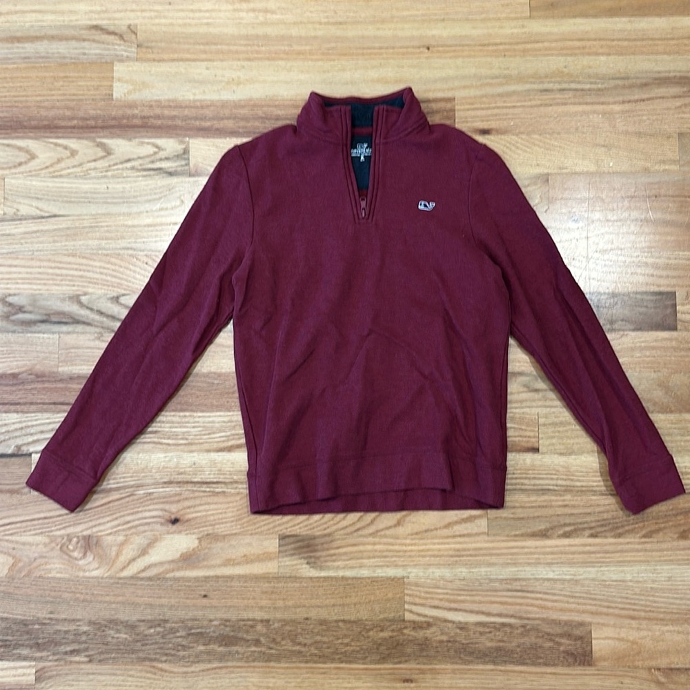 Vineyard Vines youth pullover zip up excellent condition